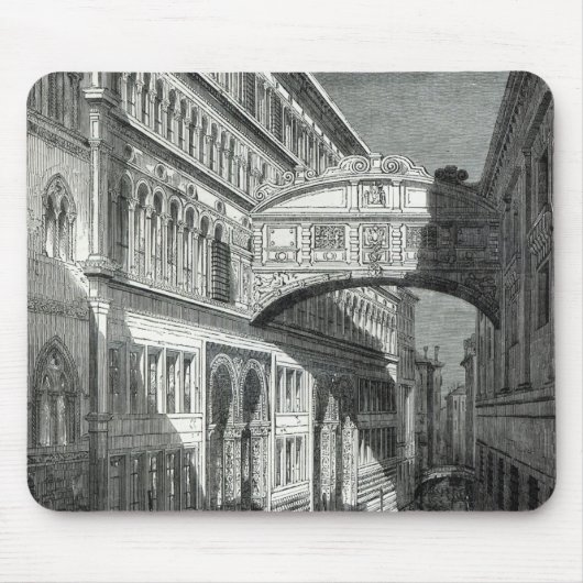 Brücke von Seufzern, Venedig Mousepad (Vorne)