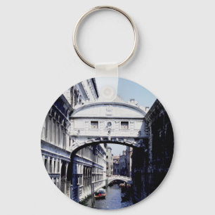 Brücke von Seufzern, Venetien, Venedig, Italien Schlüsselanhänger