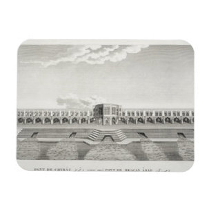 Brücke von Shiraz, Isfahan, von 'Voyages du Cheve Magnet