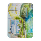 Brücke von Venedig Magnet (Vertikal)