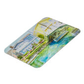 Brücke von Venedig Magnet (Linke Seite)