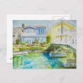 Brücke von Venedig Postkarte (Vorne/Hinten)