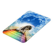 Brücke von vielen Farben Magnet (Linke Seite)