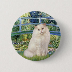 Brücke - Weiße Perserkatze Button