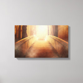 Brücke | Zazzle_Growshop. Leinwanddruck