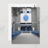 Brücke zum Empfang Postkarte (Vorne/Hinten)