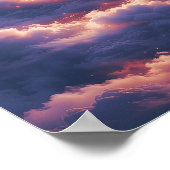 Brücke zum Unbekannten - Fantasiekunst Poster (Ecke)