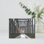Brücke zur Südseite, Pittsburgh PA Postkarte (Stehend Vorderseite)
