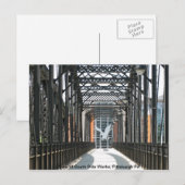 Brücke zur Südseite, Pittsburgh PA Postkarte (Vorne/Hinten)