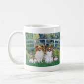 Brücke - zwei Papillen Kaffeetasse (Links)