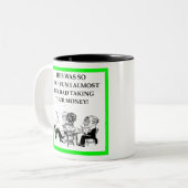 BRÜCKE ZWEIFARBIGE TASSE (Vorderseite Links)