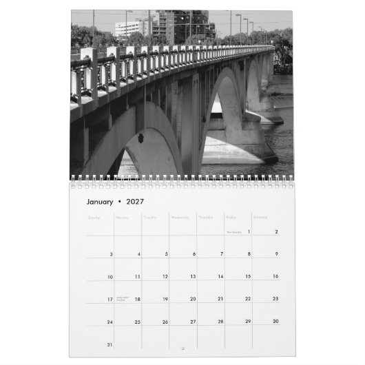 Brücken 2011 kalender (Jan 2027)