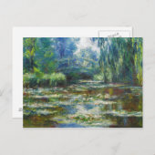 Brücken & Brücken Monet San Giorgio Postkarte (Vorne/Hinten)