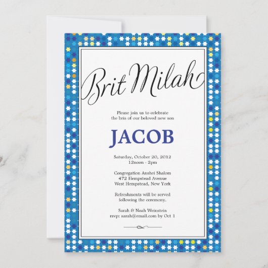 Brücken bzw. Verkrustungen Einladung (Vorderseite)