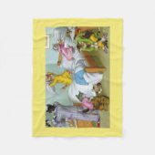 BRÜCKEN: Chaos am Bedtime - Fleece-Decke Fleecedecke (Vorderseite)