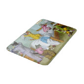 BRÜCKEN: Chaos an der Schlafenszeit - Bad-Matte Badematte (Schrägansicht)