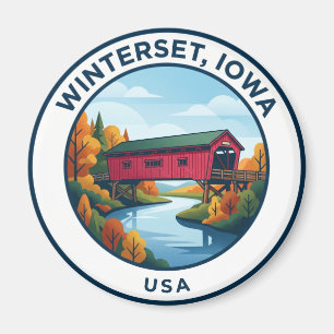 Brücken des Madison County USA Magnet