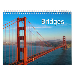 Brücken-Fotografie-Weltkalender Kalender