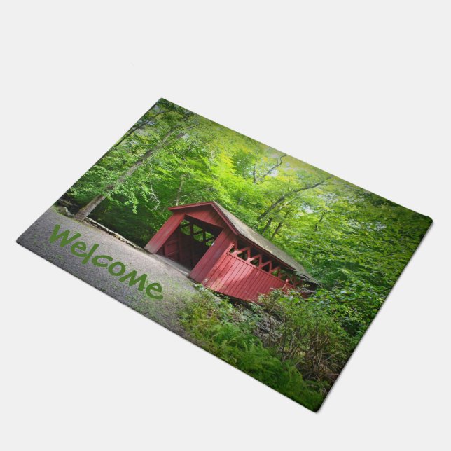 Brücken-Fußmatte Fußmatte (Schrägansicht)