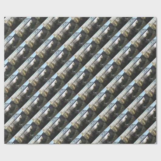 Brücken Geschenkpapier (Flach)