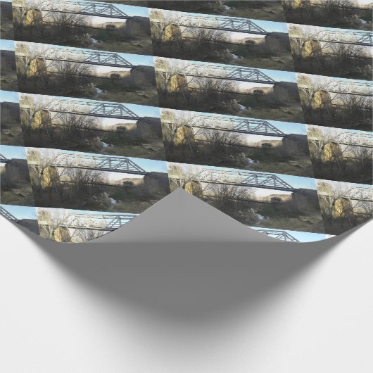 Brücken Geschenkpapier (Ecke)