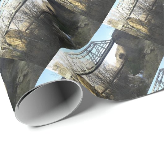 Brücken Geschenkpapier (Rolleneckpunkt)