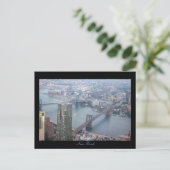 Brücken in New York Postkarte (Stehend Vorderseite)