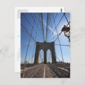 Brücken in New York Postkarte (Vorne/Hinten)