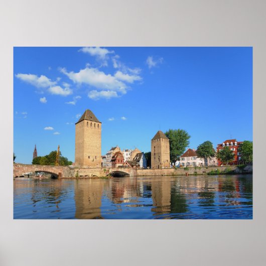 Brücken in Straßburg Poster (Vorne)