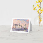 Brücken-" Karte Pauls McGehee "Chesapeake Bay (Gelbe Blume)