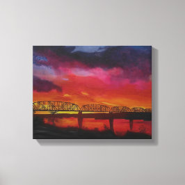 Brücken Leinwanddruck