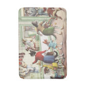 BRÜCKEN: Metzgereien-Einbruch - Bad-Matte Badematte (Vorderseite Vertikal)