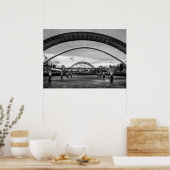 Brücken, Newcastle upon Tyne Print/Poster Poster (Küche)