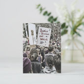 Brücken, nicht Wände Postkarte (Stehend Vorderseite)