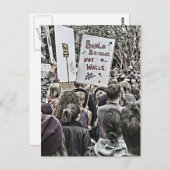 Brücken, nicht Wände Postkarte (Vorne/Hinten)