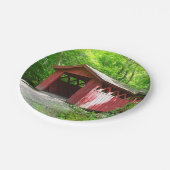 Brücken-Pappteller Pappteller (Schrägansicht)