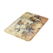 BRÜCKEN: Reklamerummel an den Bäckern - Bad-Matte Badematte (Schrägansicht)