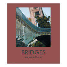 Brücken sind oben im Luftdemotivationspaket