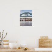 Brücken über den Fluss Tyne Print/Poster Poster (Küche)