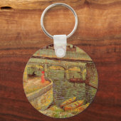 Brücken über Seine, Asniers von Vincent van Gogh Schlüsselanhänger (Vorderseite)