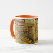 Brücken über Seine, Asniers von Vincent van Gogh Tasse (Vorderseite Links)