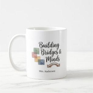 Brücken und Köpfe inspirierend individuell Kaffeetasse