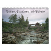 Brücken, Viadukte und Staudämme Kalender (Titelbild)