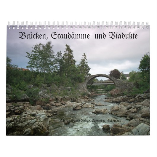 Brücken, Viadukte und Staudämme Kalender (Titelbild)