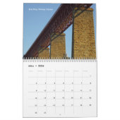 Brücken, Viadukte und Staudämme Kalender (Mär 2026)