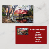 Brücken-Visitenkarte Visitenkarte (Vorne/Hinten)