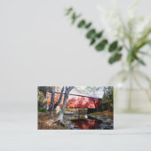 Brücken-Visitenkarte Visitenkarte (Stehend Vorderseite)