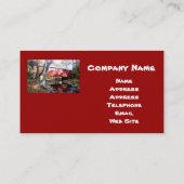 Brücken-Visitenkarte Visitenkarte (Rückseite)