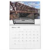 Brücken-Wall-Kalender Kalender (Feb 2027)