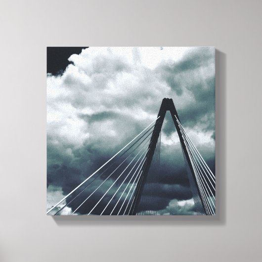 Brückenbrücke Leinwanddruck (Vorderseite)